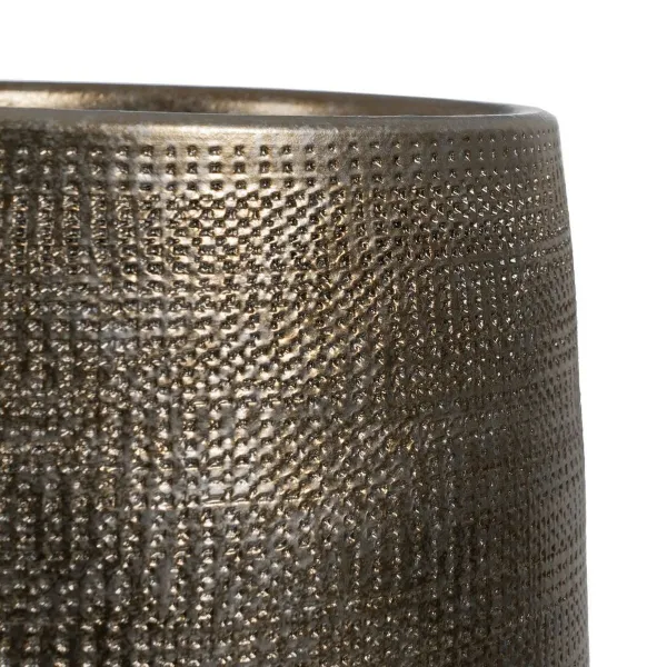 Lillepott Metallik Keraamiline 29 x 29 x 40 cm