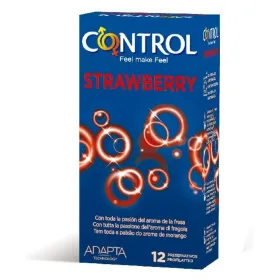 Prezervatyvai Control 43224 Braškė (12 uds)