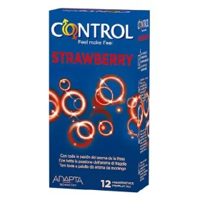 Prezervatyvai Control 43224 Braškė (12 uds)