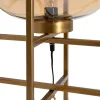Desk lamp Golden Metal Crystal 40 W 220-240 V 39 x 39 x 73 cm