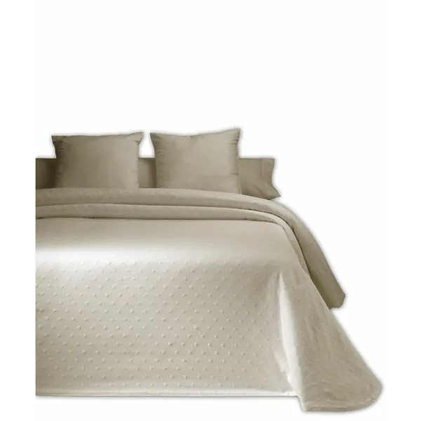 Vuodepeite (viltti) Hosteline CARMINA Beige Sänky 150 (1 Kappaletta)