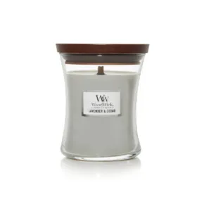 Aromātiska svece Woodwick Lavender & Cedar