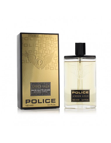 Men's Perfume Police EDT Amber Gold 100 ml