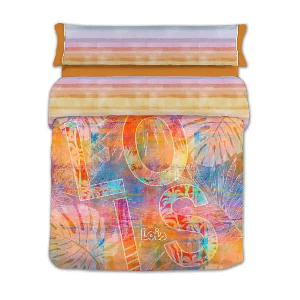 Комплект чехлов для одеяла Lois CORSO P. Оранжевый 90 кровать 150 x 230 cm 3 Предметы