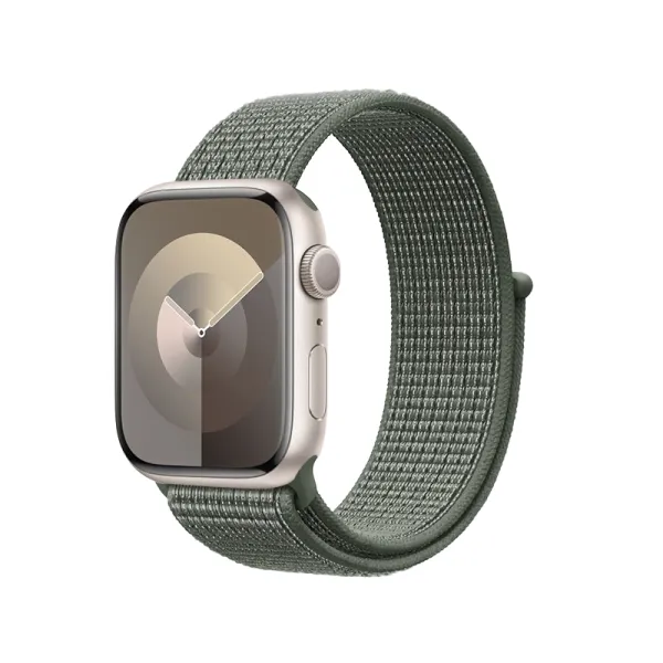 Crong Nylon - Sport Band for Apple Watch 38/40/41/42 mm (Military Green)