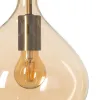 Kattolamppu Kullattu Toffee 60 W Ø 23 cm