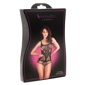 Leotard S Pleasures Black One size