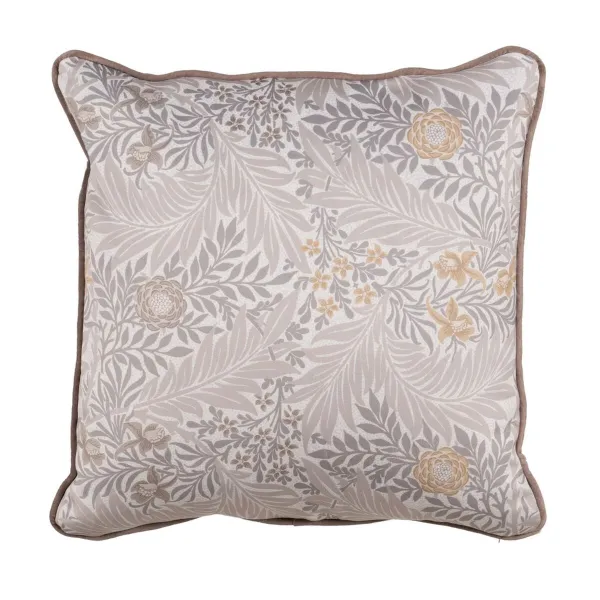 Cushion Flowers Beige Flowers 50 x 10 x 50 cm