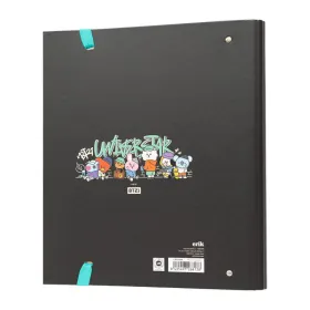 BT21 - Street Mood collection A4 binder with sheets (4 rings, rubber band)
