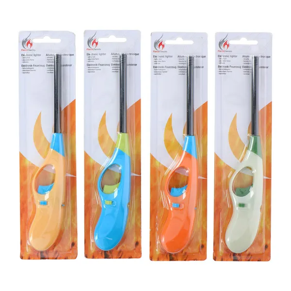 Comfortable gas lighter 26.6 cm (green)