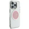 Guess IML Metal Colored Circle Classic Logo MagSafe - Case for iPhone 16 Pro Max (pink)