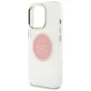 Guess IML Metal Colored Circle Classic Logo MagSafe - Case for iPhone 16 Pro Max (pink)