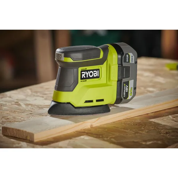 Satunnaisradan tasohiomakone Ryobi 5133005394 18 V Kolmikulmainen