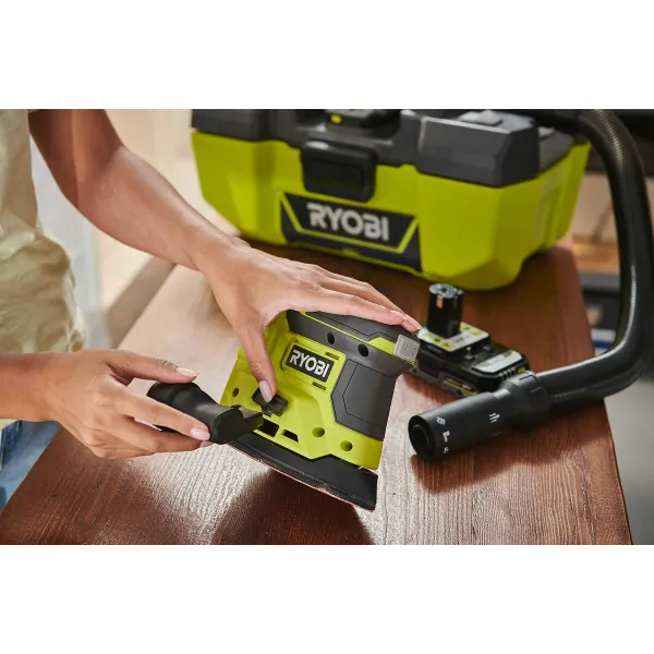 Satunnaisradan tasohiomakone Ryobi 5133005394 18 V Kolmikulmainen