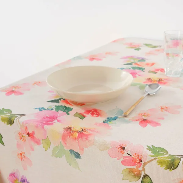 Dėmėms atspari derva dengta staltiesė Belum 0120-350 Spalvotas 300 x 150 cm 300 x 140 cm