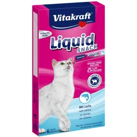 Snack for Cats Vitakraft Liquid Snack Salmon Cālis Zivs Cūka 90 g