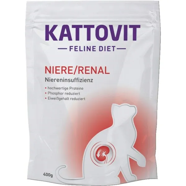 Kaķu barība Kattovit Renal Cālis