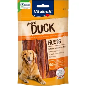 Suņu uzkodas Vitakraft Pure Duck Fillets Pīle 80 g