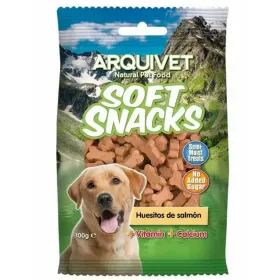 Suņu uzkodas Arquivet Soft Snacks Salmon Zivs 100 g