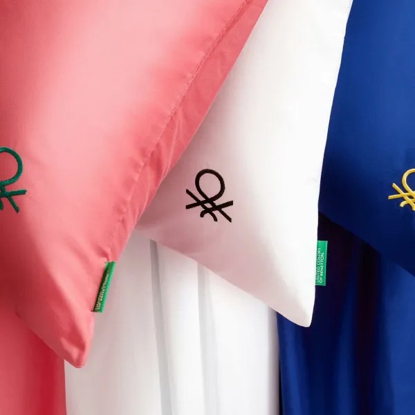 Pussilakana ilman täytettä Benetton Valkoinen Yksilö 3 Kappaletta