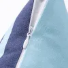 Cushion Benetton Blue Pear 40 x 40 cm Squared