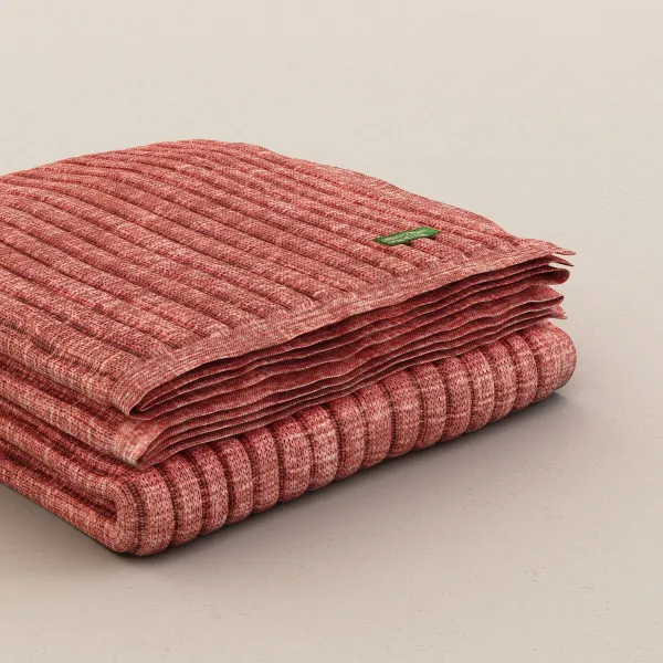 Bed Cover Benetton Red 140 x 190 cm