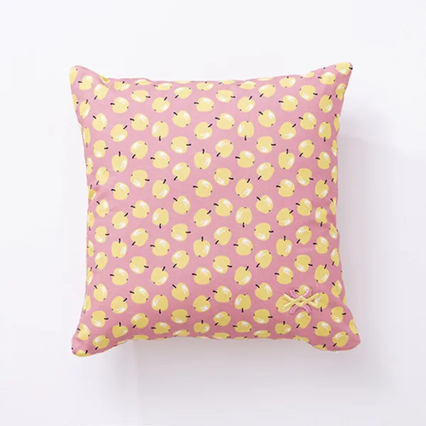 Подушка Benetton Жёлтый Розовый Яблоко 40 x 40 cm Квадратный