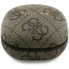 Guess 4G Classic Metal Logo - Bluetooth TWS ENC sluchátka + nabíjecí pouzdro (Hnìdá)