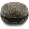 Guess 4G Classic Metal Logo - Bluetooth TWS ENC sluchátka + nabíjecí pouzdro (Hnìdá)