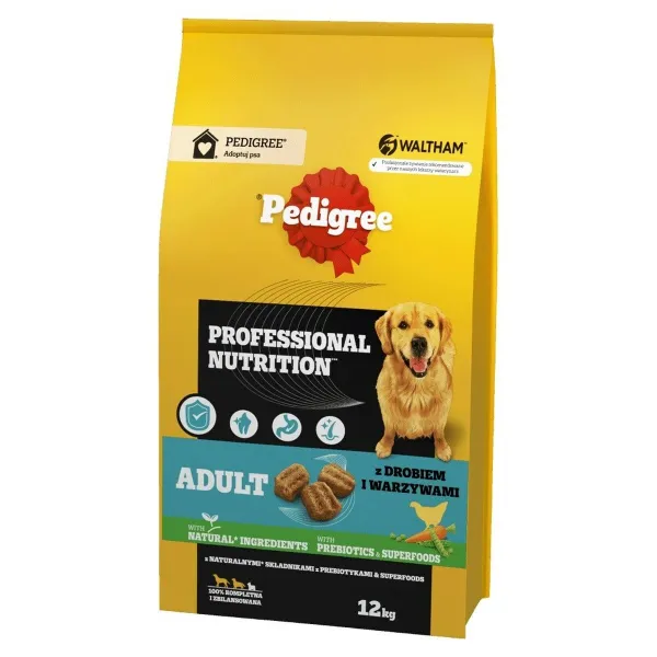 Rehu Pedigree Professional Nutrition Adult Linnut 12 kg