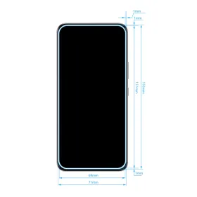 Crong 7D Nano Flexible Glass - 9H hybrid glass for the entire Samsung Galaxy S22+ screen
