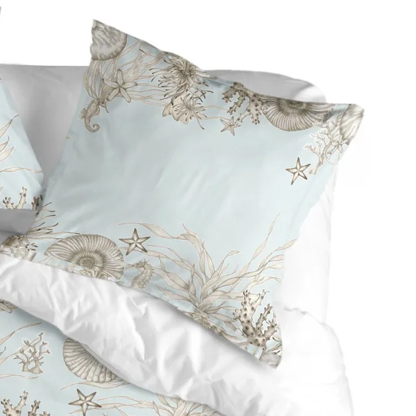 Pillowcase HappyFriday Multicolour 60 x 60 cm Coral