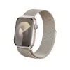 Crong Milano Steel – Stainless Steel Strap for Apple Watch 38/40/41/42 mm (Champagne)