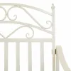 Rocking chair Alexandra House Living White Iron 24 x 45 x 24 cm