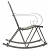 Кресло качалка Alexandra House Living Коричневый Железо 24 x 45 x 24 cm