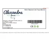 Keinutuoli Alexandra House Living Ruskea Rauta 24 x 45 x 24 cm