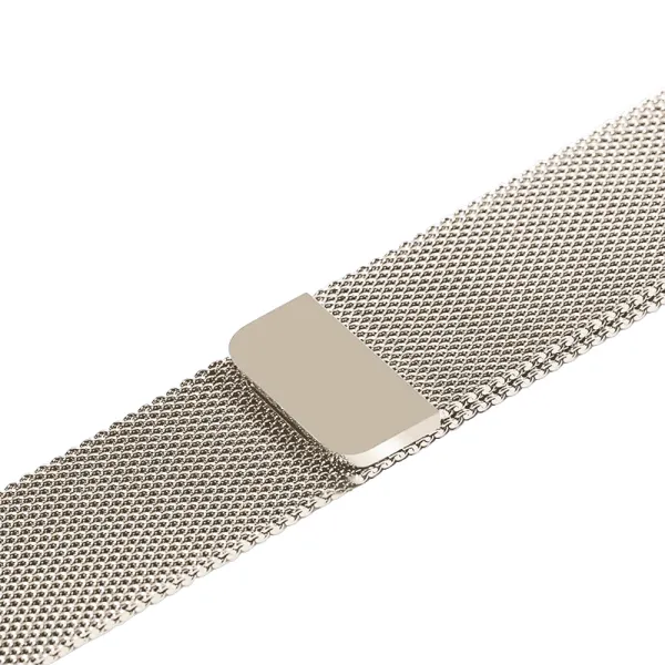 Crong Milano Steel – Stainless Steel Strap for Apple Watch 38/40/41/42 mm (Champagne)