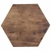2 tabulu komplekts Alexandra House Living Brūns Melns Dzelzs Koks MDF 39 x 57 x 39 cm