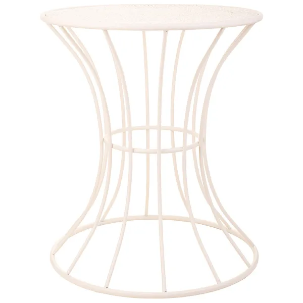 Mazs galdiņš Alexandra House Living Balts Dzelzs 20 x 50 x 21 cm