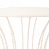 Mazs galdiņš Alexandra House Living Balts Dzelzs 20 x 50 x 21 cm