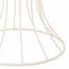 Šoninis staliukas Alexandra House Living Balta Geležis 20 x 50 x 21 cm