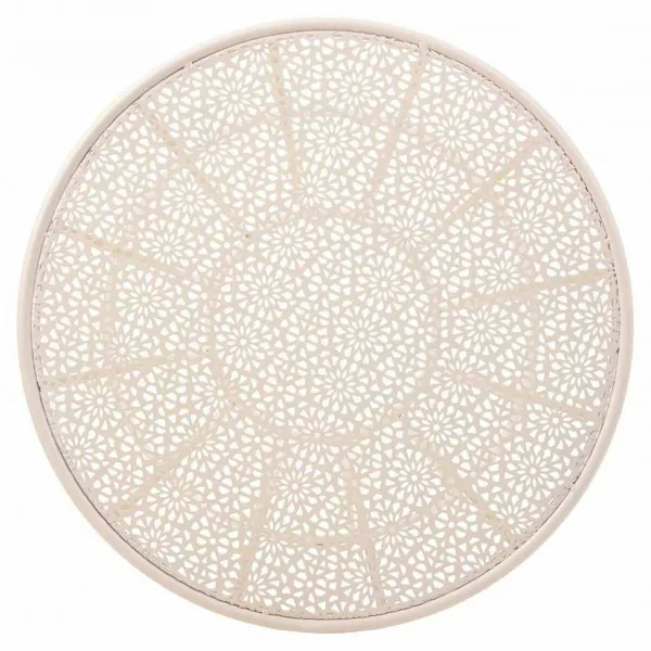 Вспомогательный стол Alexandra House Living Белый Железо 20 x 50 x 21 cm