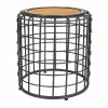 Centre Table Alexandra House Living Brown Black Grey Iron Fir wood 44 x 45 x 44 cm