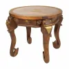 Centrinis stalas Alexandra House Living Šviesiai rudas Žalvaris Mango mediena 52 x 40 x 52 cm