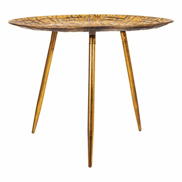 Centrālais galds Alexandra House Living Bronza Dzelzs 54 x 40 x 54 cm