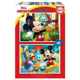 Pusle Educa Mickey Mouse Fun House 2 x 48
