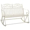 Dīvāns Alexandra House Living Balts 20 x 48 x 20 cm Šūpuļkrēsls