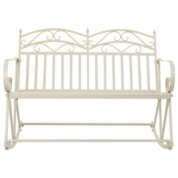 Sohva Alexandra House Living Valkoinen 20 x 48 x 20 cm Keinutuoli