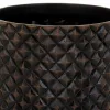 Planter Alexandra House Living Brown Polyresin 20 x 20 x 20 cm