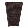 stādītājs Alexandra House Living Brūns Dzelzs Rotangpalma Plastmasa 28 x 40 x 28 cm
